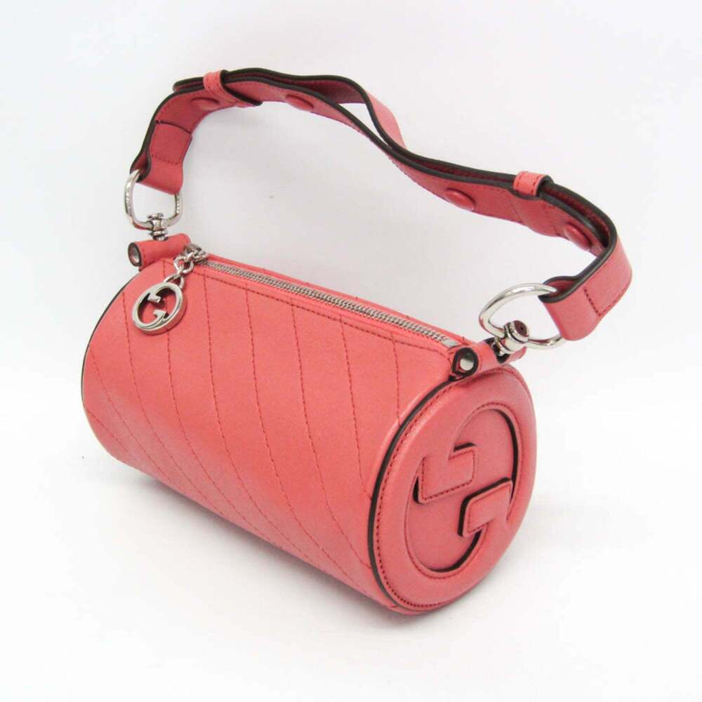 GUCCI Pink Leather Shoulder Bag - Picture 7 of 12